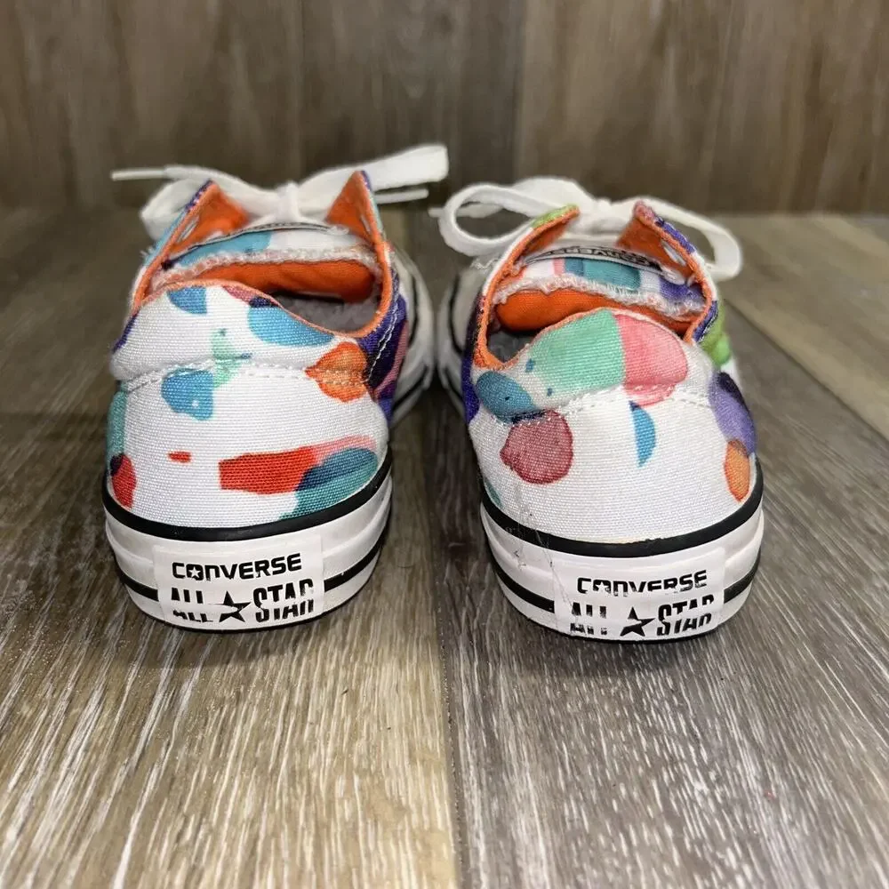 Converse CTAS Madison OX 656084F White Orange Kids Junior Youth US Size 2